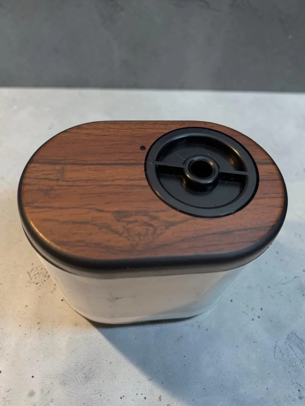 Vintage Battery Operated Electric Pencil Sharpener With Removable Shavings Tray